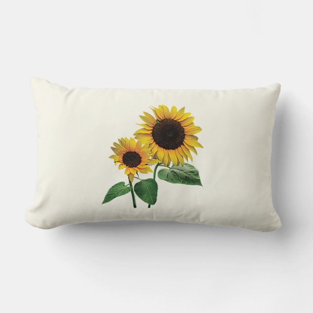 Zonnebloem mama's liefde kussen (Voorkant)