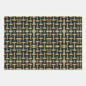 ZONNEBLOEM, MAND EN BARSTEN WIKKELPAPIER INPAKPAPIER VEL (Voorkant 2)