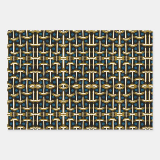 ZONNEBLOEM, MAND EN BARSTEN WIKKELPAPIER INPAKPAPIER VEL (Voorkant 2)