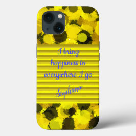 Zonnebloem Margarita-kleuren brengen geluk Gezegde Case-Mate iPhone Case