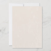 Zonnebloem Mason Jar Baby shower Invitation Kaart (Achterkant)