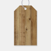 Zonnebloem Mason Jar Burlap Lace Bruiloft Dank u Cadeaulabel (Achterkant)