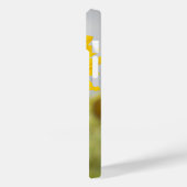 Zonnebloem met bij iPhone 14 hoesje (Achterkant / Links)