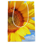 Zonnebloem met bijen Gift Bag Medium Cadeauzakje (Voorkant)