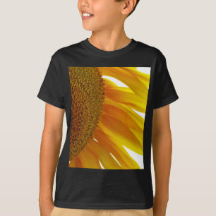 Zonnebloem met bloemen t-shirt
