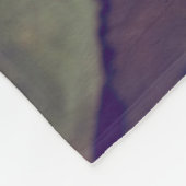 Zonnebloem met filter-effect retro- styleag fleece deken (Hoek)