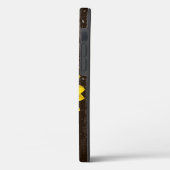 Zonnebloem met regendruppels op raam Case-Mate iPhone case (Achterkant / Links)