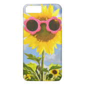 zonnebloem met zonnebril Case-Mate iPhone case (Achterkant)