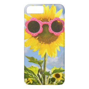 zonnebloem met zonnebril Case-Mate iPhone case