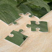  zonnebloem met zonnebril legpuzzel (Zijkant)