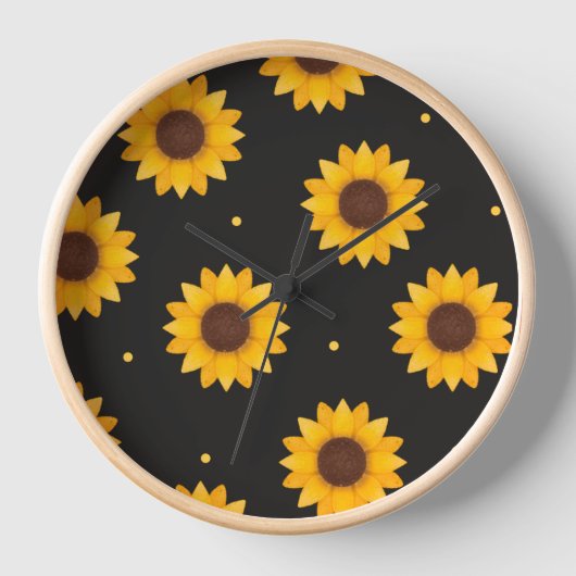 Zonnebloem met Zwarte Achtergrond - Moderne Boerde (Voorkant)