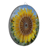 Zonnebloem Metalen Kooi Dartboard Dartbord (Voorkant Links)