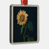 Zonnebloem Metalen Ornament (Rechts)
