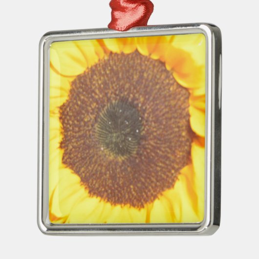 Zonnebloem Metalen Ornament (Links)