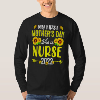 Zonnebloem Mijn eerste Moederdag als verpleegster  T-shirt