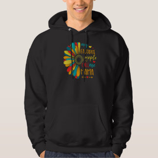 Zonnebloem Mijn favoriete mensen noemen me Mama 20 Hoodie