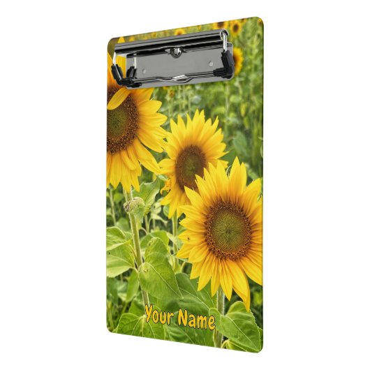 "Zonnebloem" Mini Klembord (Angled2)