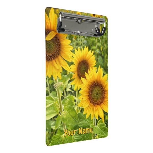 "Zonnebloem" Mini Klembord (Schuin)