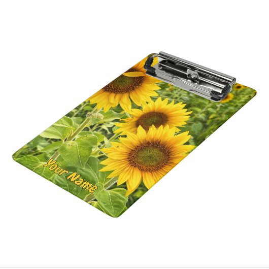 "Zonnebloem" Mini Klembord (Angled3)