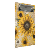 Zonnebloem Mini Klembord (Schuin)