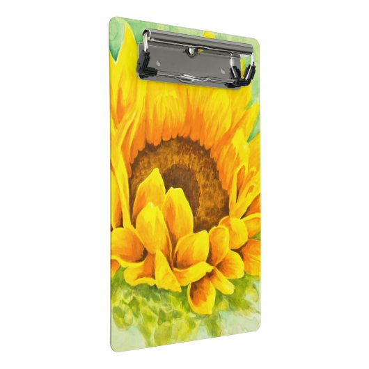 Zonnebloem Mini Klembord (Schuin)