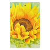 Zonnebloem Mini Klembord (Achterkant)