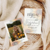 Zonnebloem Modern Photo Vrijgezellenfeest Kaart