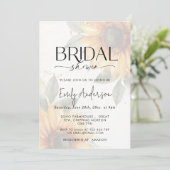 Zonnebloem Modern Photo Vrijgezellenfeest Kaart (Staand voorkant)