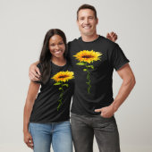 Zonnebloem Moeder Moederdag Floral Funny Matching T-shirt (Unisex)