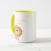 Zonnebloem Mok (Voorkant links)