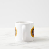 Zonnebloem mok gepersonaliseerde foto (Achterkant)