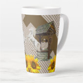 Zonnebloem Mok Witte paarden (Rechterhoek)