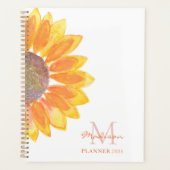 Zonnebloem Monogram 2025 Planner (Voorkant)