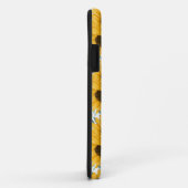 Zonnebloem Monogram Bloemen Hoesje-Mate iPhone Cas Case-Mate iPhone Case (Achterkant/rechts)