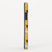 Zonnebloem Monogram Bloemen Hoesje-Mate iPhone Cas Case-Mate iPhone Case (Achterkant/rechts)