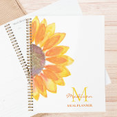 Zonnebloem Monogram Maaltijdplanner Planner