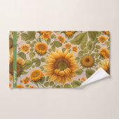 Zonnebloem, mooi Collectie Bad Handdoek (Handdoek)