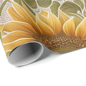 Zonnebloem, mooi Collectie Cadeaupapier (Rol Hoek)