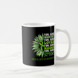 Zonnebloem Motivatie geestelijke gezondheid Bewust Koffiemok