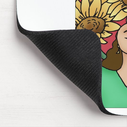 Zonnebloem Muismat (Hoek)