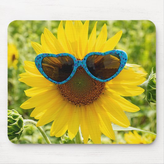 Zonnebloem Muismat (Voorkant)