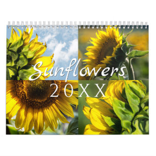 Zonnebloem Muurkalender - 12 Foto Collectie Kalender