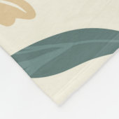 Zonnebloem naadloos patroon. Gele daisy on off Fleece Deken (Hoek)