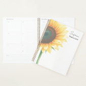 Zonnebloem Naam Persoonlijke 2026 Planner (Display)