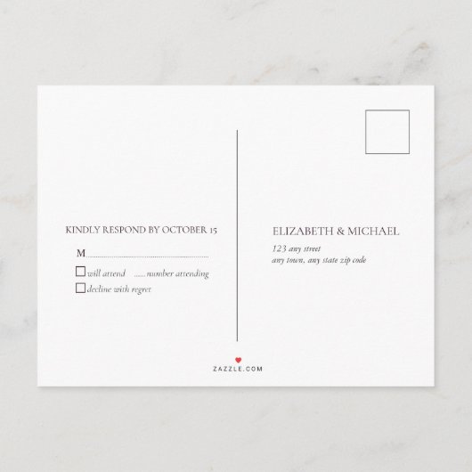 Zonnebloem Navy Blauwe Bourgondiërode Houten Bloem Uitnodiging Briefkaart (Achterkant)