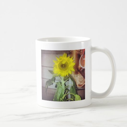 zonnebloem negen in de middag koffiemok (Rechts)