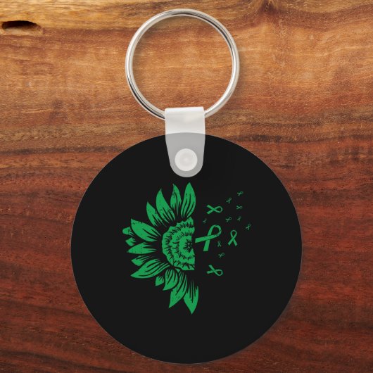 Zonnebloem Nierziekte Geestelijke gezondheid Scoli Sleutelhanger (Voorkant)