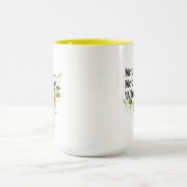 Zonnebloem: niet vandaag. Nu niet. Wanneer? Mok (Midden)