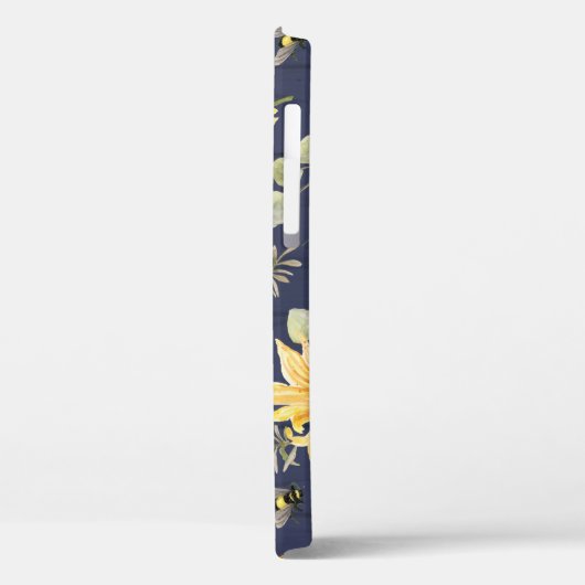 Zonnebloem Noodbloedig bijentriekscript Case-Mate iPhone Case (Achterkant / Links)