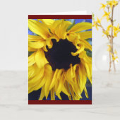 zonnebloem notecard kaart (Gele Bloem)